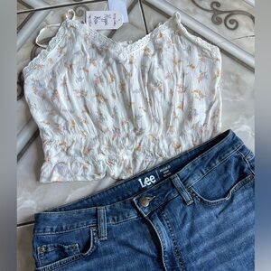 Summer flora tank top